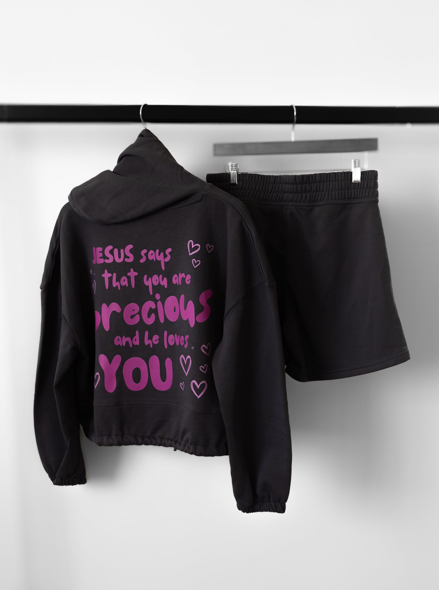 Jesus Says Oversized Hoodie